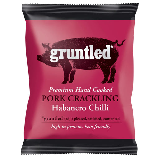 Gruntled - Pork Crackling Habanero Chilli 20 x 35g