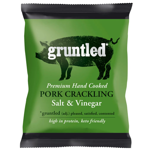 Gruntled - Pork Crackling Salt & Vinegar 20 x 35g