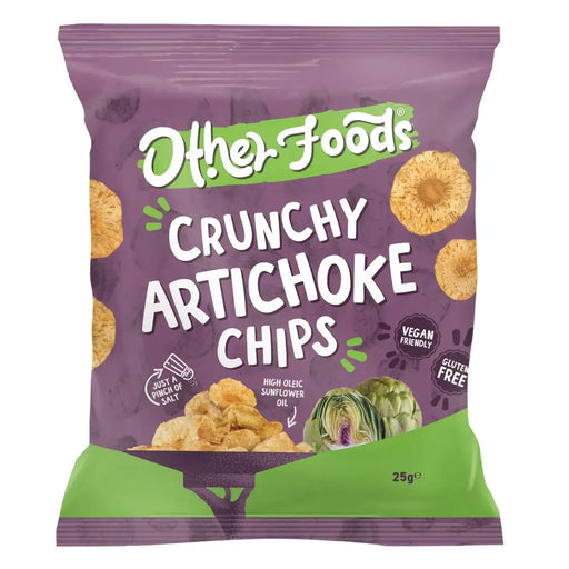 Other Foods - Crunchy Artichoke Chips 16 x 25g